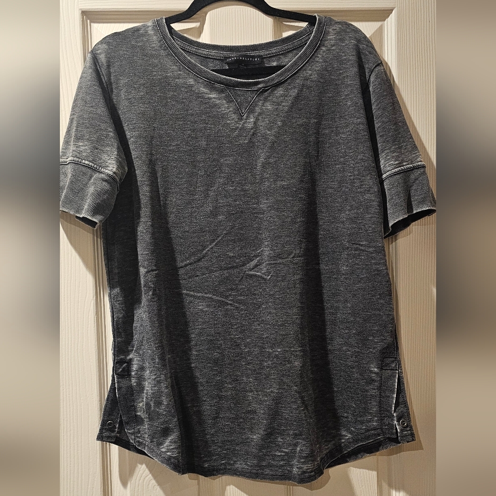 Jane + Delancey Dark Gray Knit Top